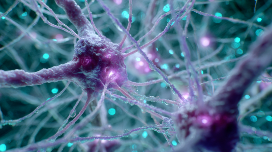 Just as neurons communicate within a brain, MQTT acts as the central nervous system for billions of connected IoT devices. Conceptual sci-fi visualization of an MQTT broker connecting synthetic organic neural data nodes.